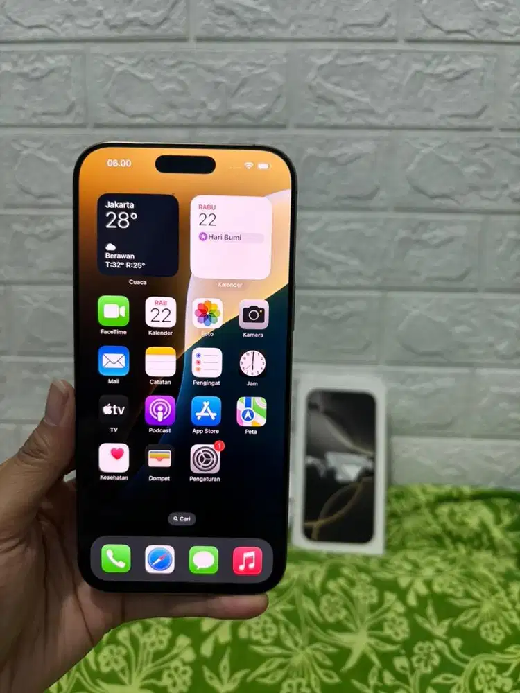 Iphone 16 Pro Max 256GB SA/A Resmi Indonesia