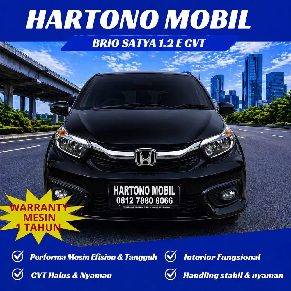 BRIO SATYA 1.2 E CVT 2021
