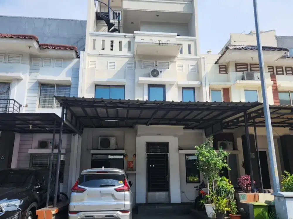 DIJUAL RUMAH 3.5 LANTAI – GREEN MANSION, JAKARTA BARAT