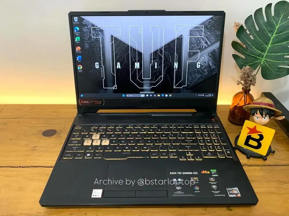 Laptop Gaming Asus TUF A15 Ryzen 5 7535HS RAM 16 RTX 3050 Garansi On
