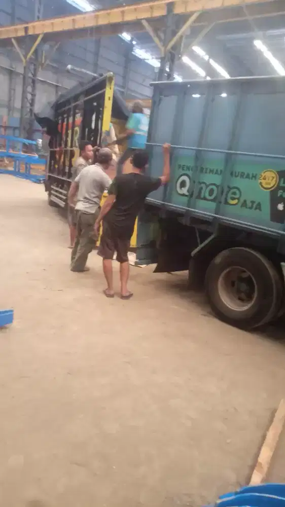 Terima cateran muat barang bawa cdd bak dan granmak