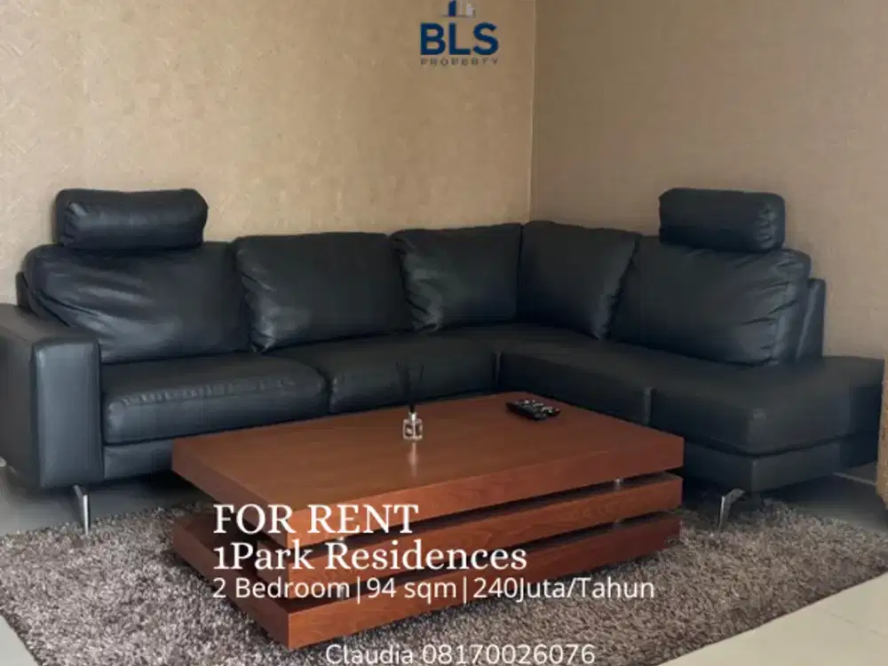 FOR RENT Apartment 1Park Residences 2BR