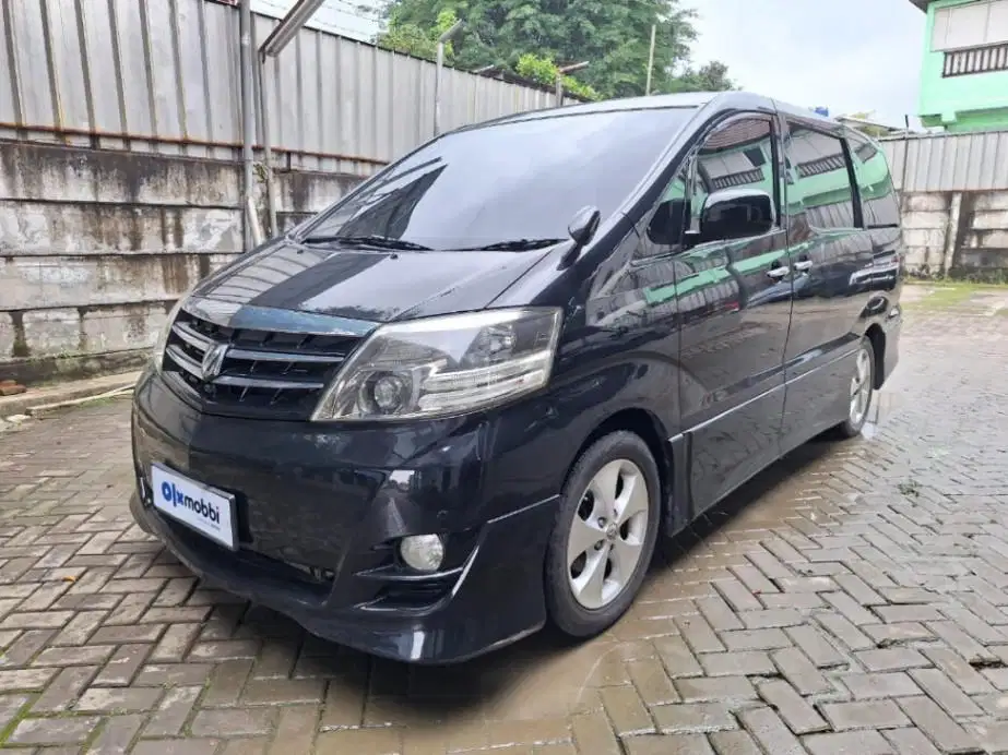 Toyota Alphard 2.4 V Bensin-AT 2007 Hitam