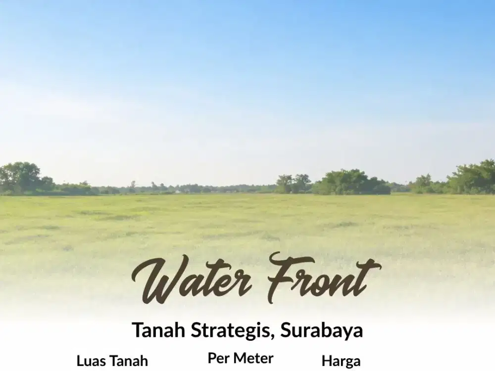 Tanah Water Front, Citraland