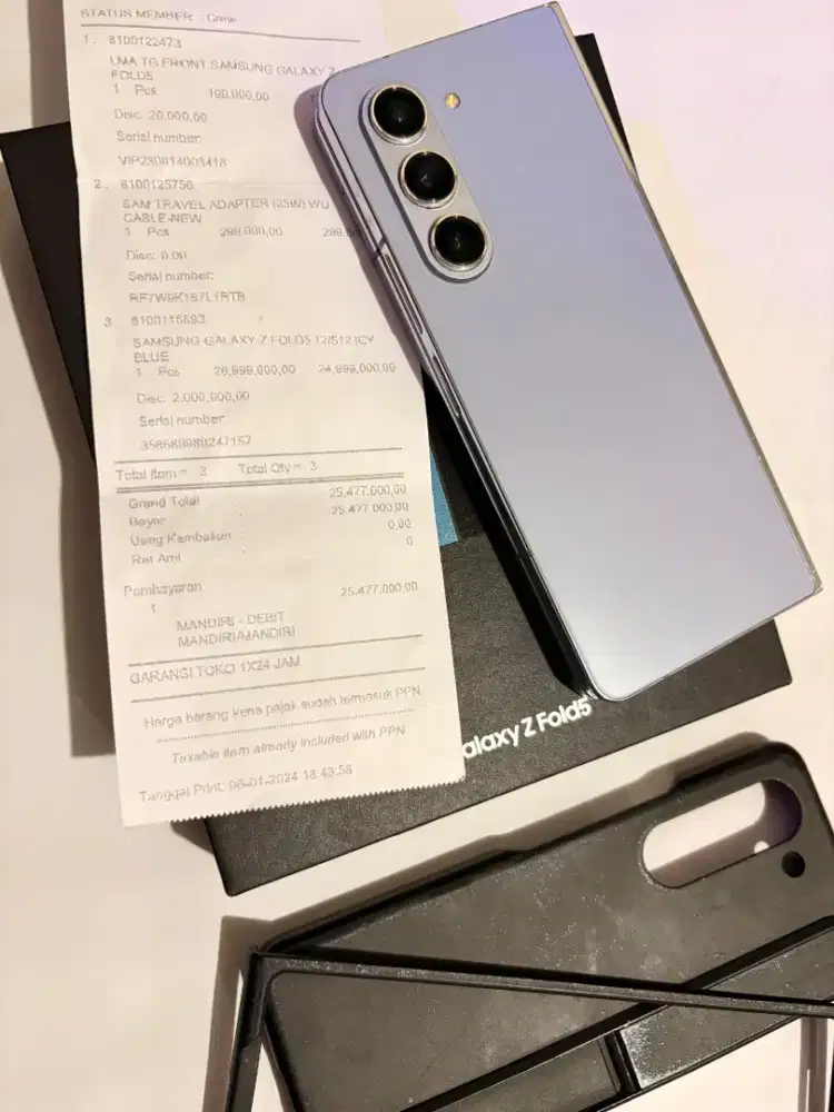 Jual Samsung Galaxy Z Fold 5 Ram 12/512