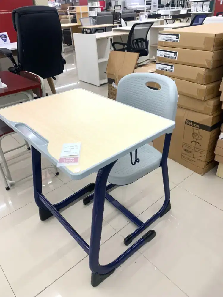 Meja set kursi Sekolah auric