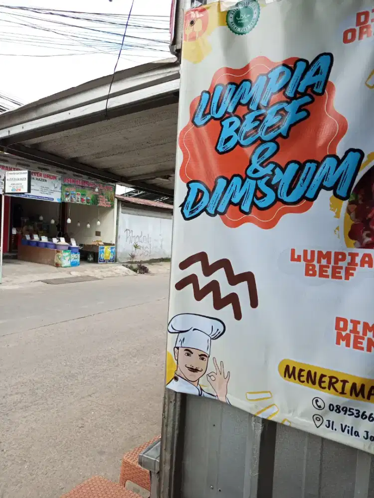 Di cari karyawati untuk jaga lumpia beef&dimsum