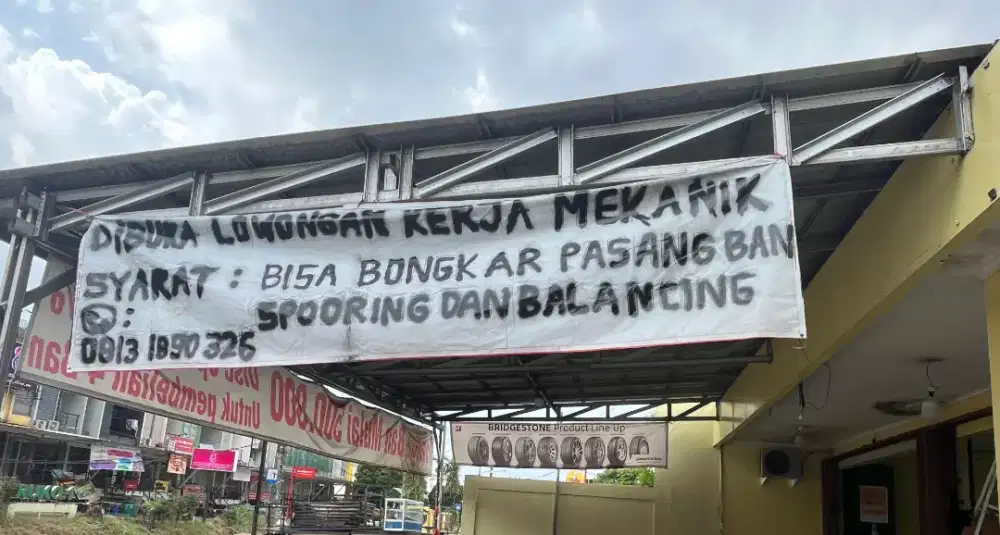 Lowongan Pekerjaan Mekanik