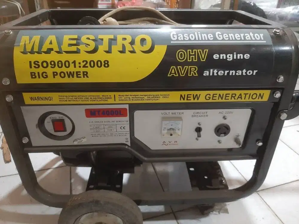 Generator / Genset MAESTRO MT4000L / MT 4000 L