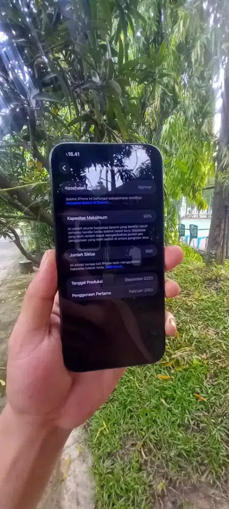 Di jual iphone 15pm 256 inter