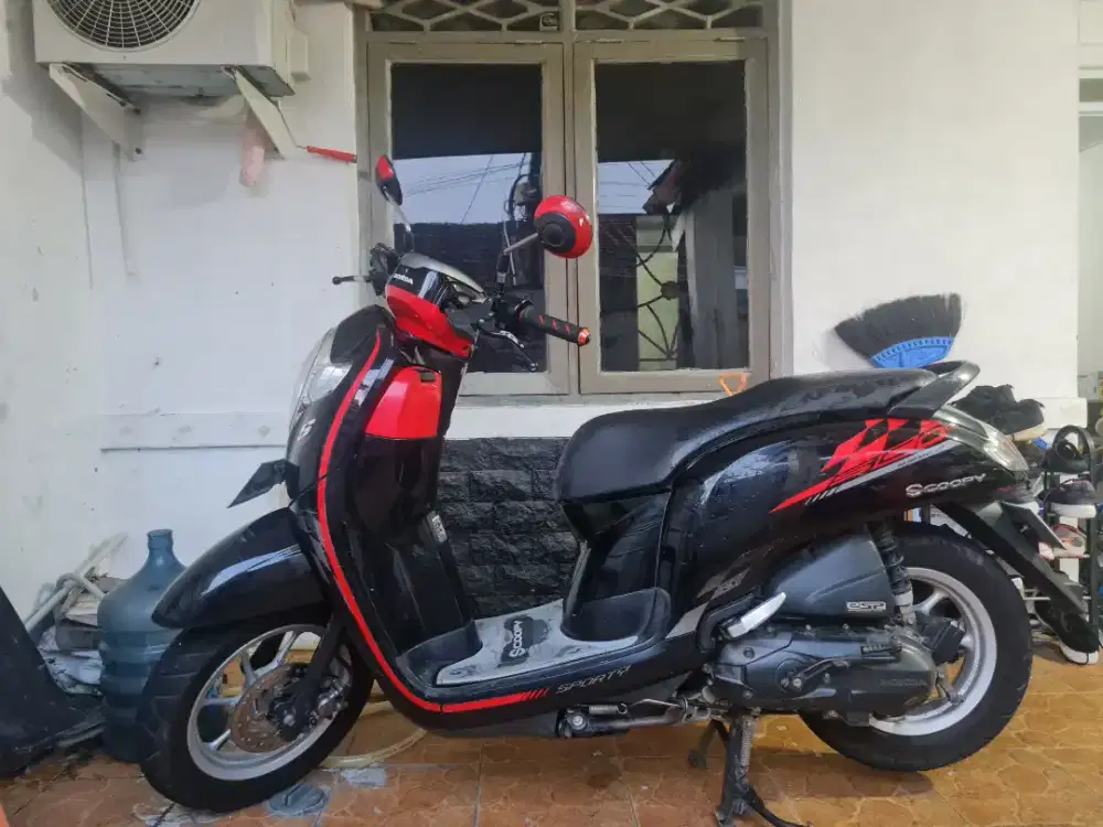 Jual/TT Scoopy Donat 2018 Pajak Hidup