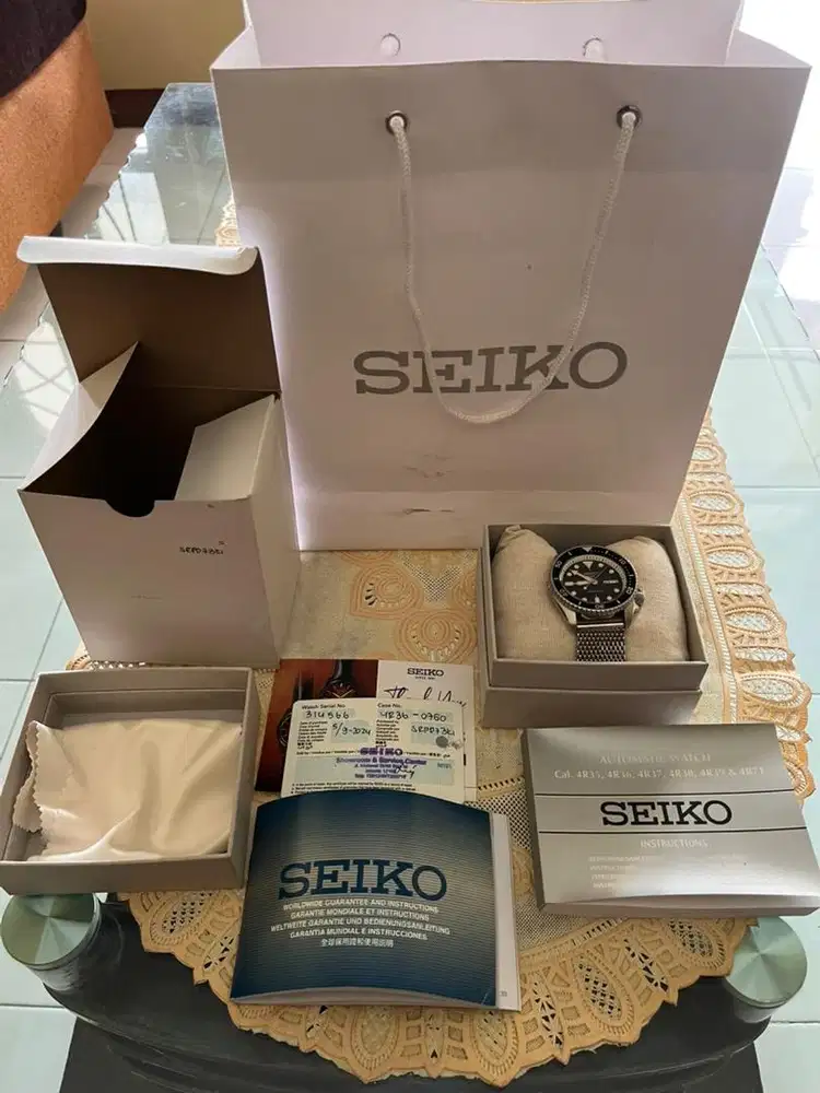 jam seiko 5 sports SRPD73KI