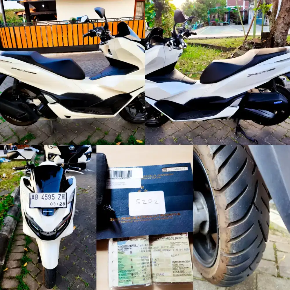 Honda PCX 2023 Warna Putih Favorit