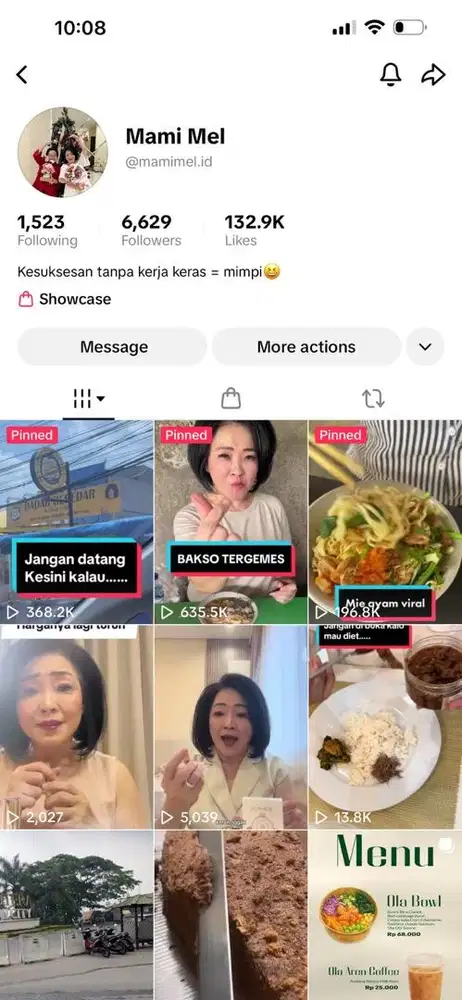 Asisten video mami mel