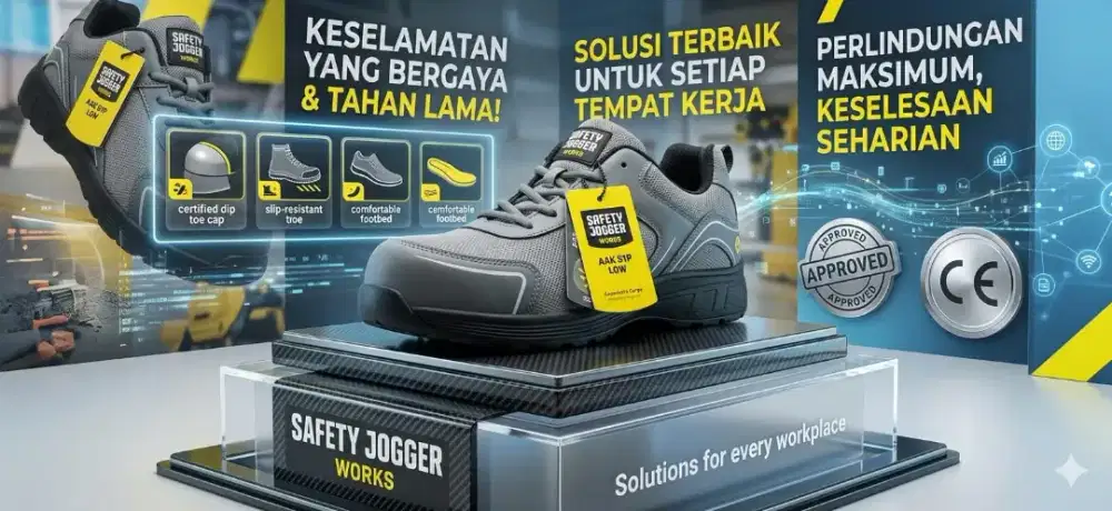 sepatu safety jogger
