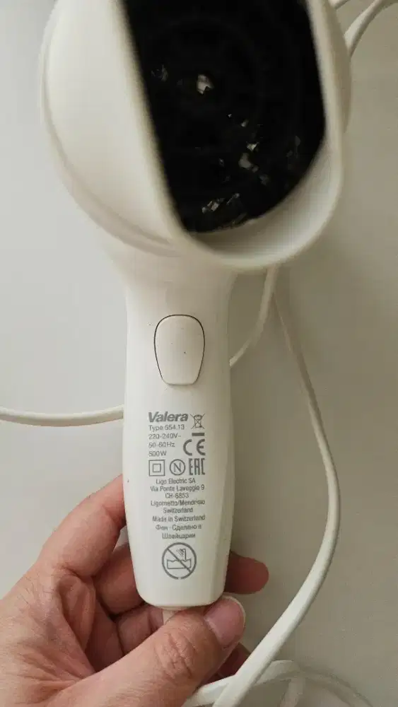 VALERA SWISS BEBE infant and baby hairdryer preloved