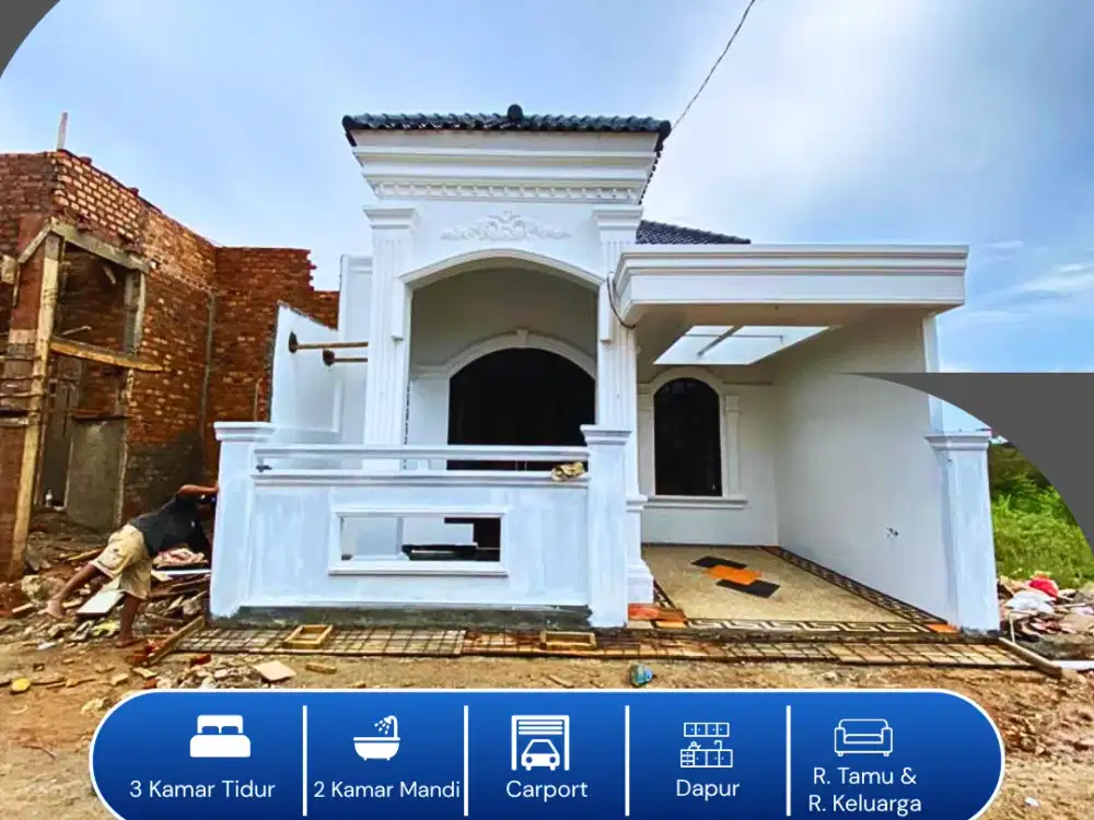 RUMAH MEWAH HARGA MIRING DI BANDAR LAMPUNG DEKTA KAMPUS UNILA