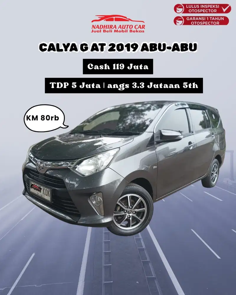 DP 5 Juta Calya G AT 2019 Abu