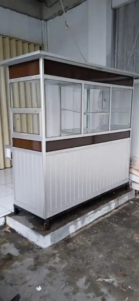 Gerobak bakso aluminium