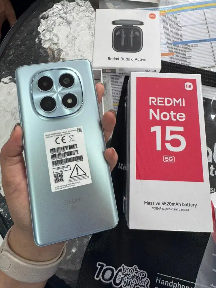 Redmi Note 15 5G 8/25 GRATIS Buds 6 Active