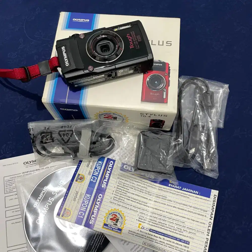 Olympus tough tg4 digicam kamera pocket waterproof