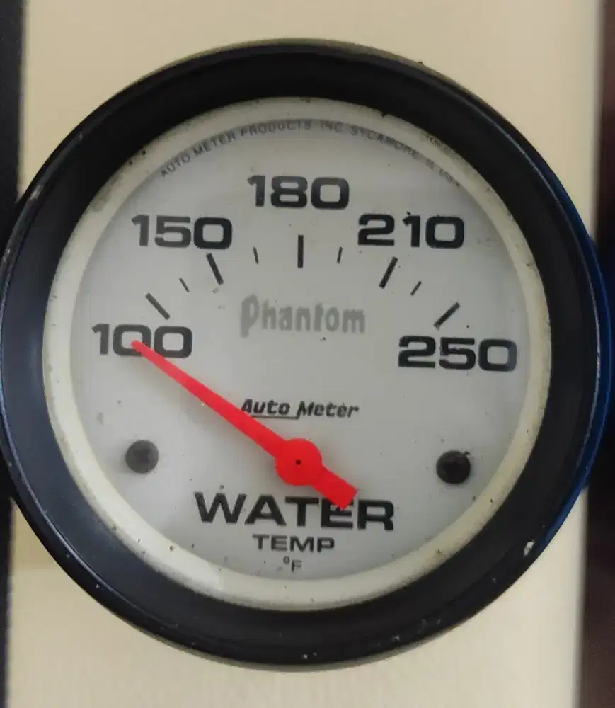 water temp Auto meter Phantom 5837