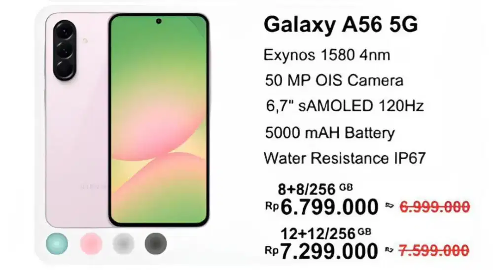 HANDPHONE GALAXY A56 5G