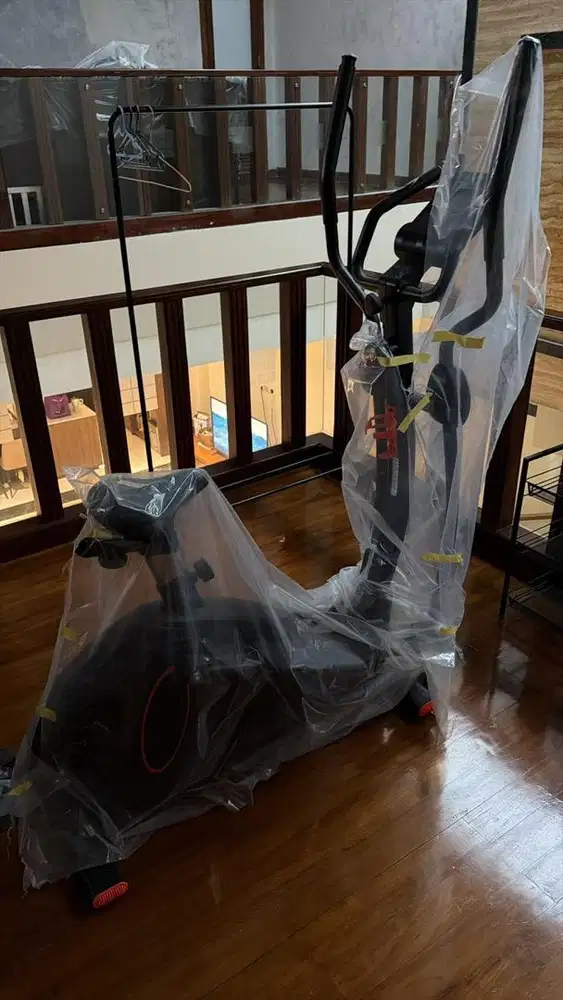 Sepeda eliptical machine trainer