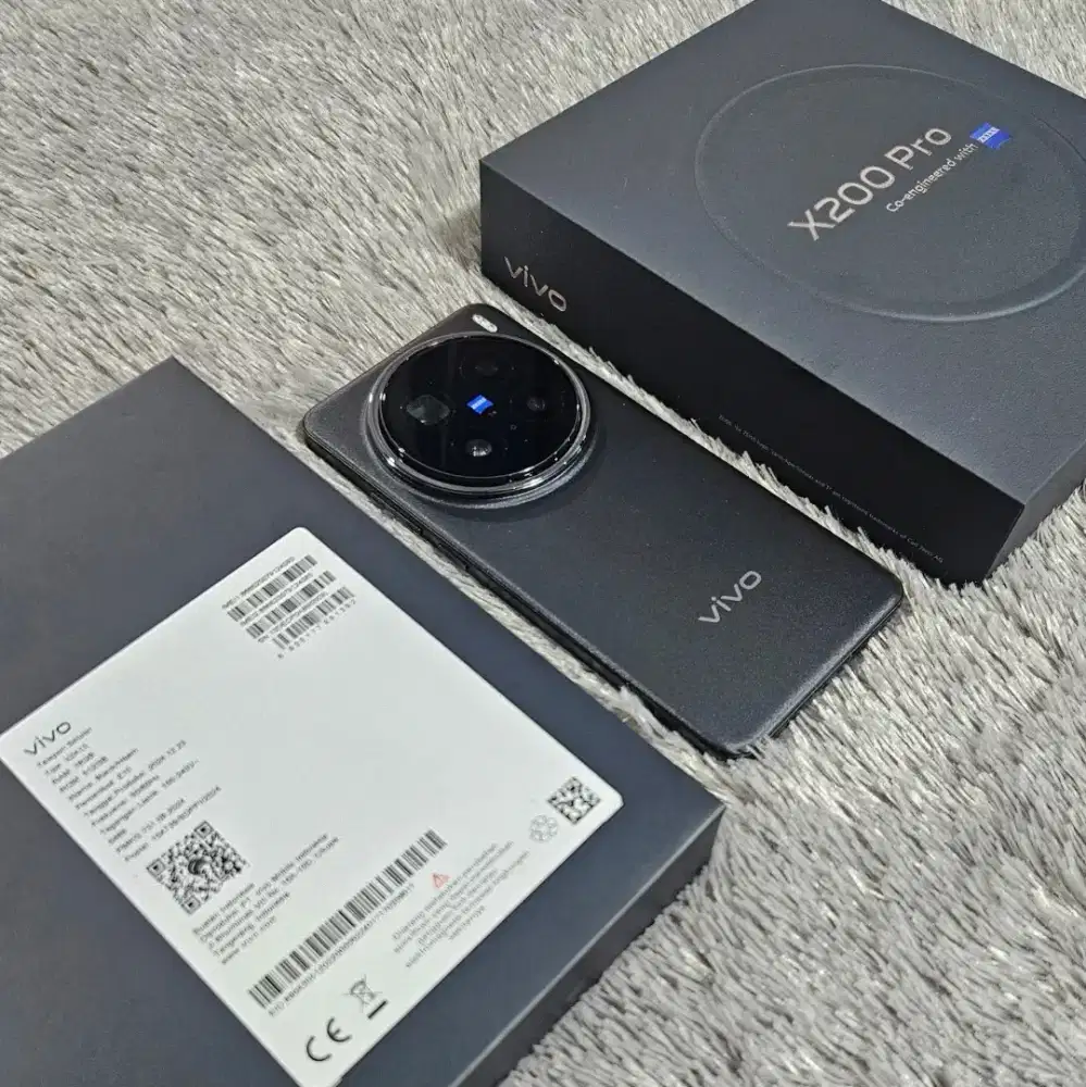 Vivo X200 Pro 512Gn Black super mulus
