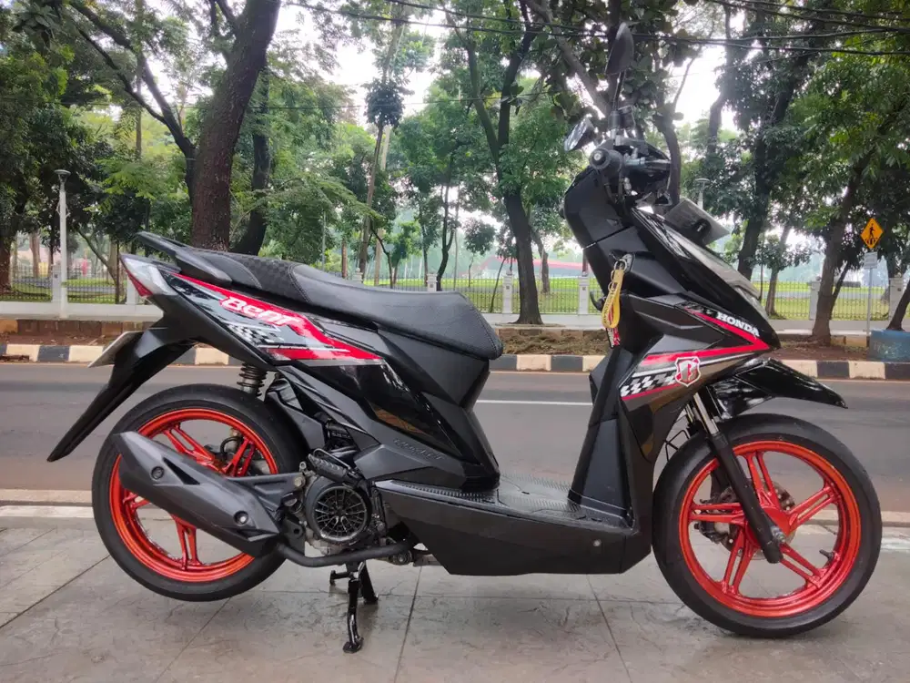 DIJUAL CASH HONDA BEAT ECO CBS FI THN 2018 PJK IDUP SIAP PAKAI