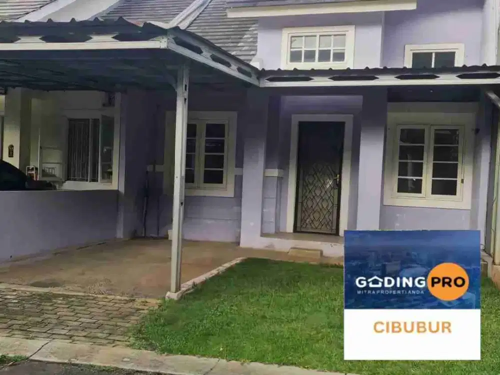 Rumah Siap Huni di Kota Wisata Cibubur