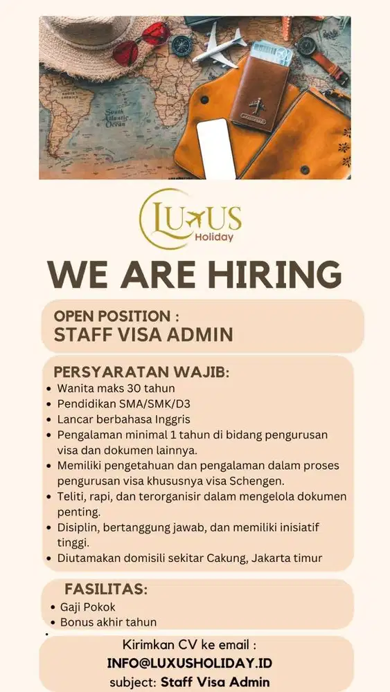 STAFF VISA ADMIN
