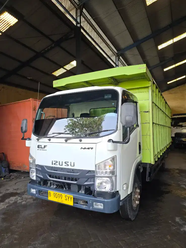 FS Isuzu NMR81 150PS Asli Long Bak Kayu Besi Jumbo 2023 Pmk 2024 Low