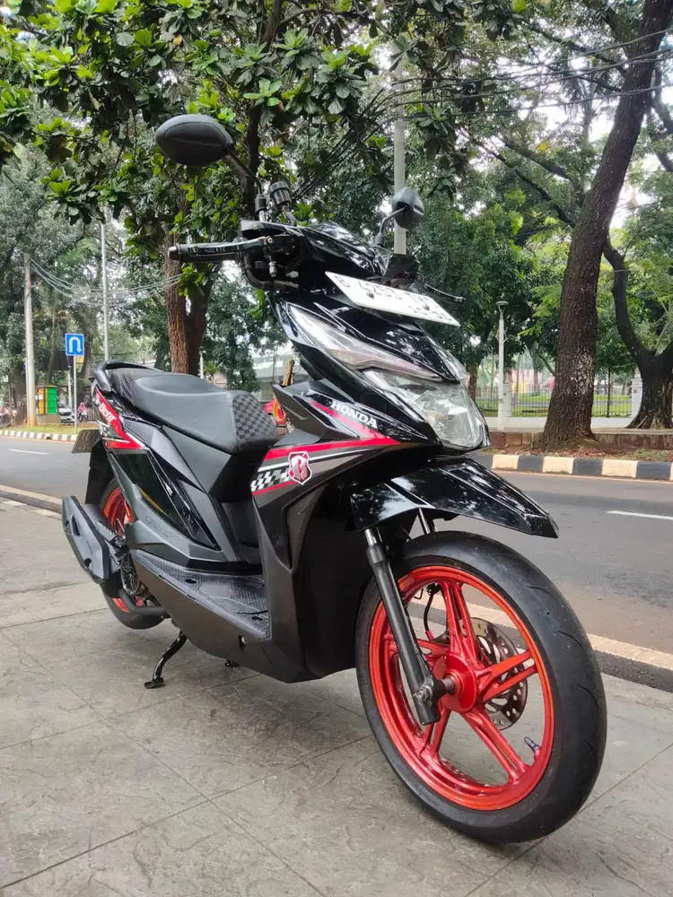 DIJUAL CASH HONDA BEAT ECO CBS FI THN 2018 PJK IDUP SIAP PAKAI
