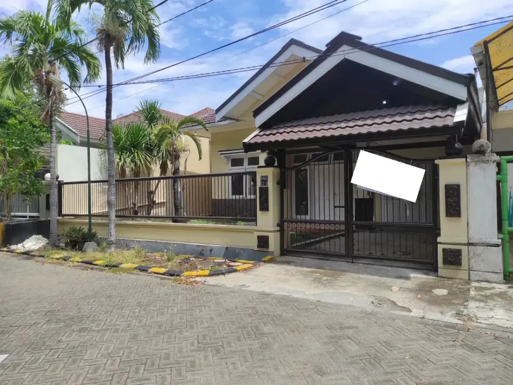 DEKAT RAYA MERR DAN SIER Dijual Rumah Rungkut Mapan Luas 311 Meter Siap Huni Minim Renovasi