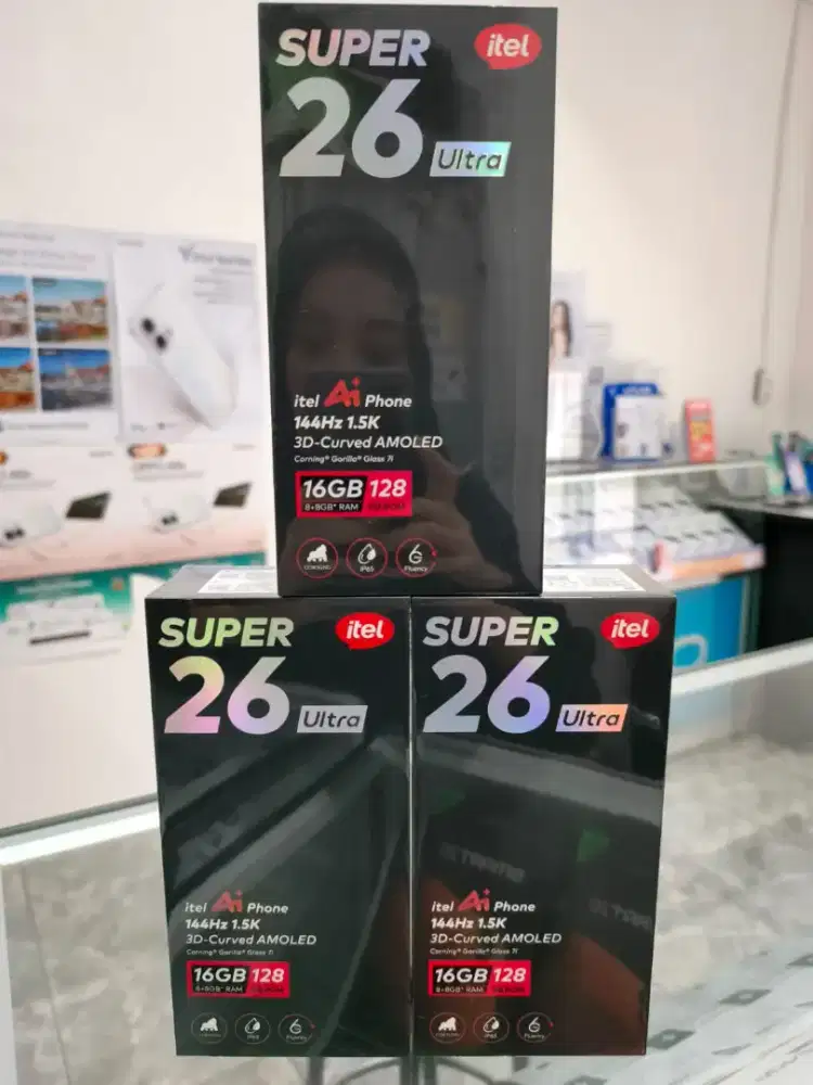 Itel S26 Ultra 8/128 New Garansi Resmi Promo Bandung
