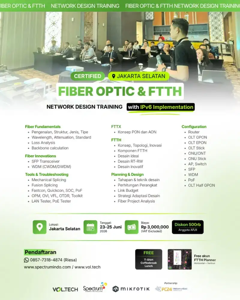 Fiber Optic & FTTH Training