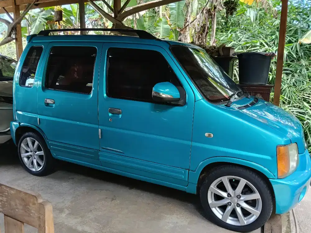 Karko Karimun kotak 2002 biru turquoise