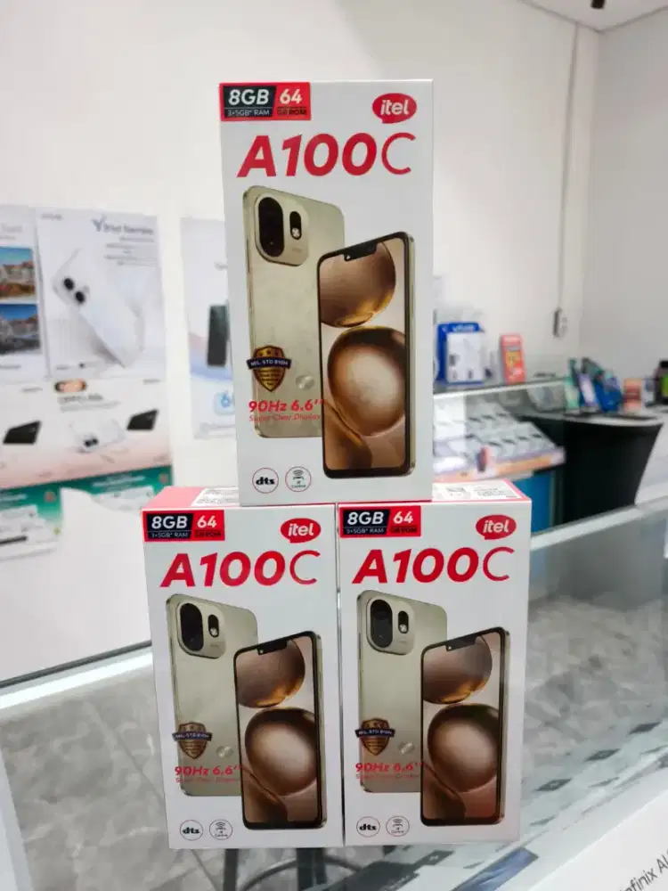 Itel A100C 3/64 New Garansi Resmi Promo Bandung