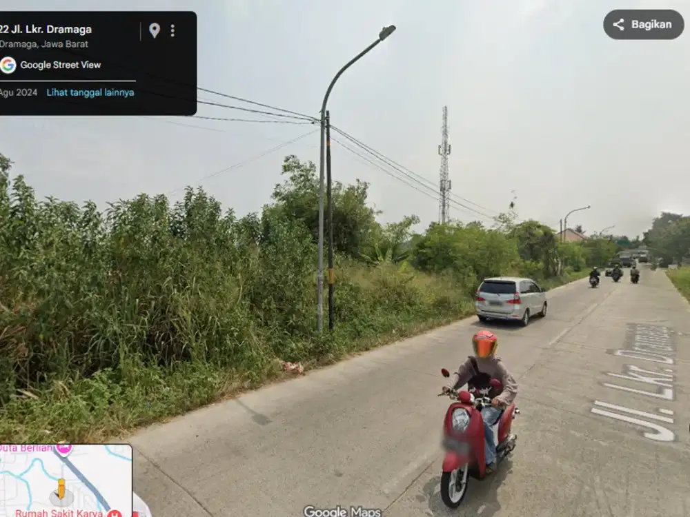 Tanah Pinggir Jalan Dijual Dekat Kampus IPB Bogor Cocok Kosan Dan Usaha