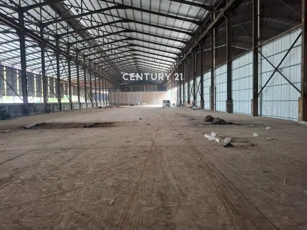 Gudang Siap Pakai Dengan LT 10000m2 LB 3726 M2