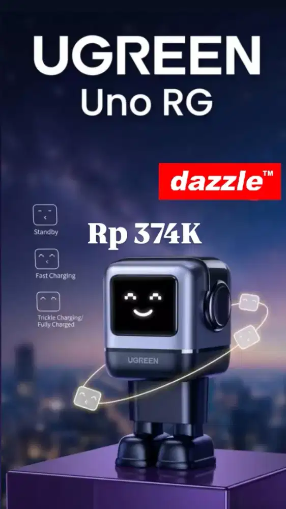 Tc ugreen nekode gan 65 Watt robot gray