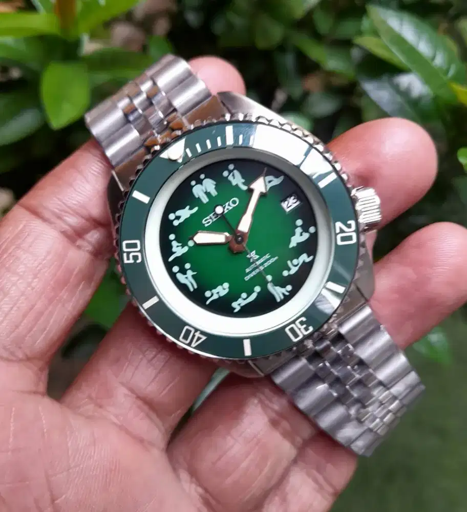 Seiko mod kamasutra style nh35 automatic movement