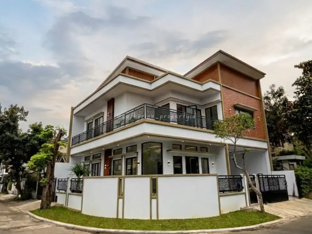 Kencana Loka BSD Modern Minimalis, HOEK (posisi dekat ke sekolahan)