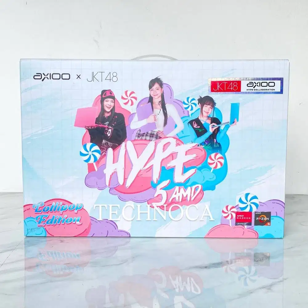 LAPTOP BARU! AXIOO HYPE 5 X3 RYZEN 5 3500U RAM 8GB SSD 256GB