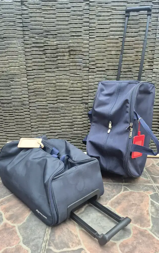 Koper Troli Bahan Kanvas