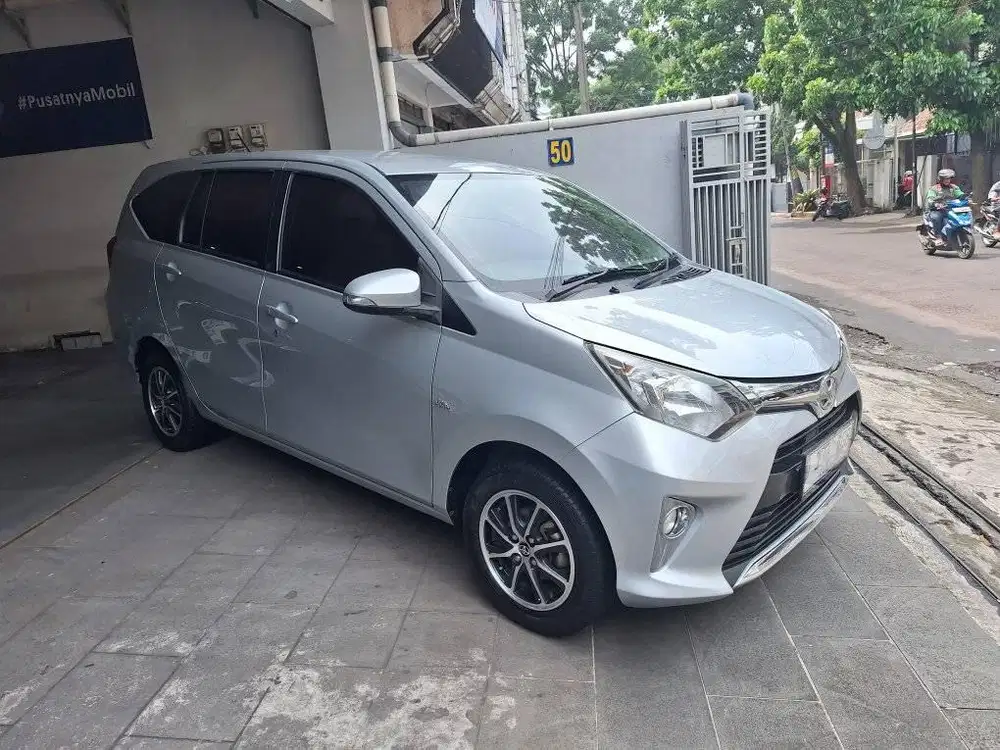 KM 89RB CALYA 1.2 G AT 2017 TOYOTA MATIC ANTIK sigra
