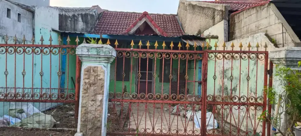 Rumah + tanah villa tomang baru kuta bumi tangerang