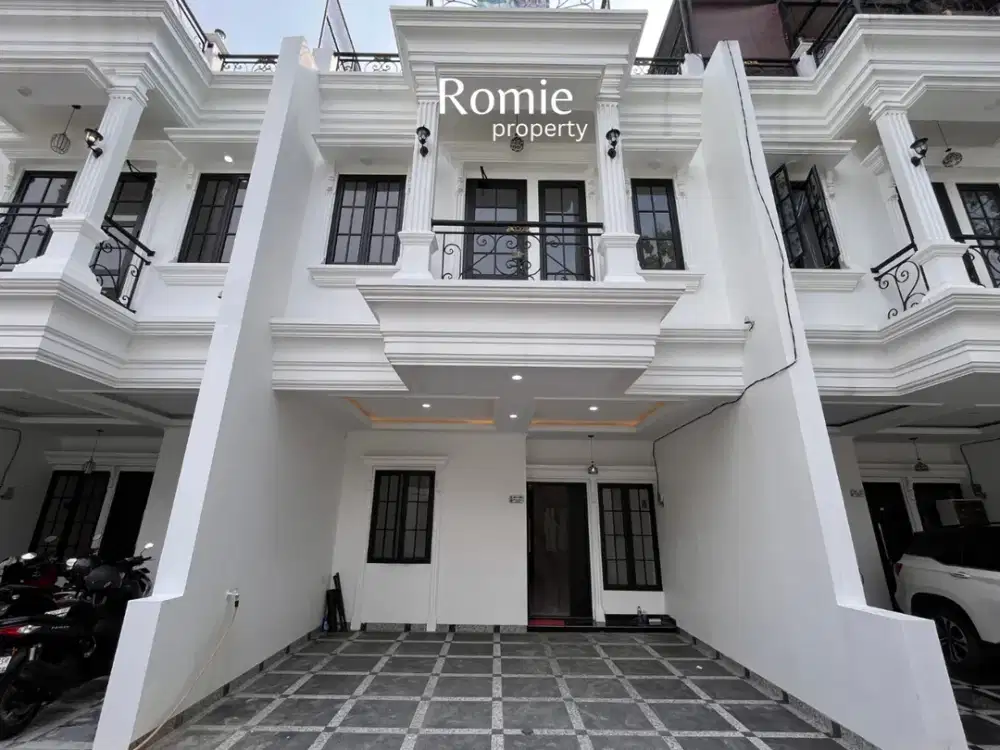 JUAL RUMAH AMERICAN CLASIC RUMAH BARU 3 LANTAI BEJI DEPOK