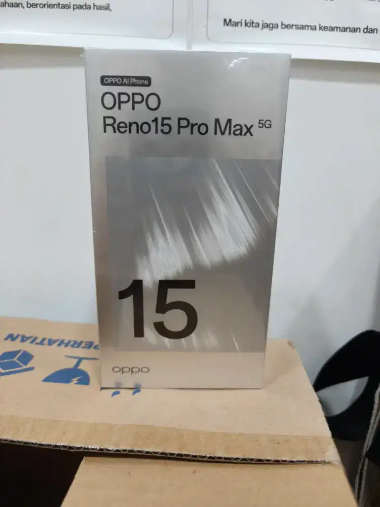 RENO 15 PROMAX HANYA BUKA SEGEL MASIH GARANSI